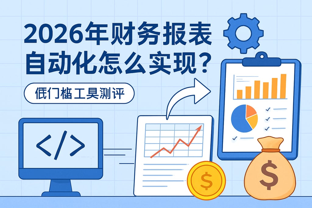 财务报表自动化2026年怎么实现？低门槛工具测评