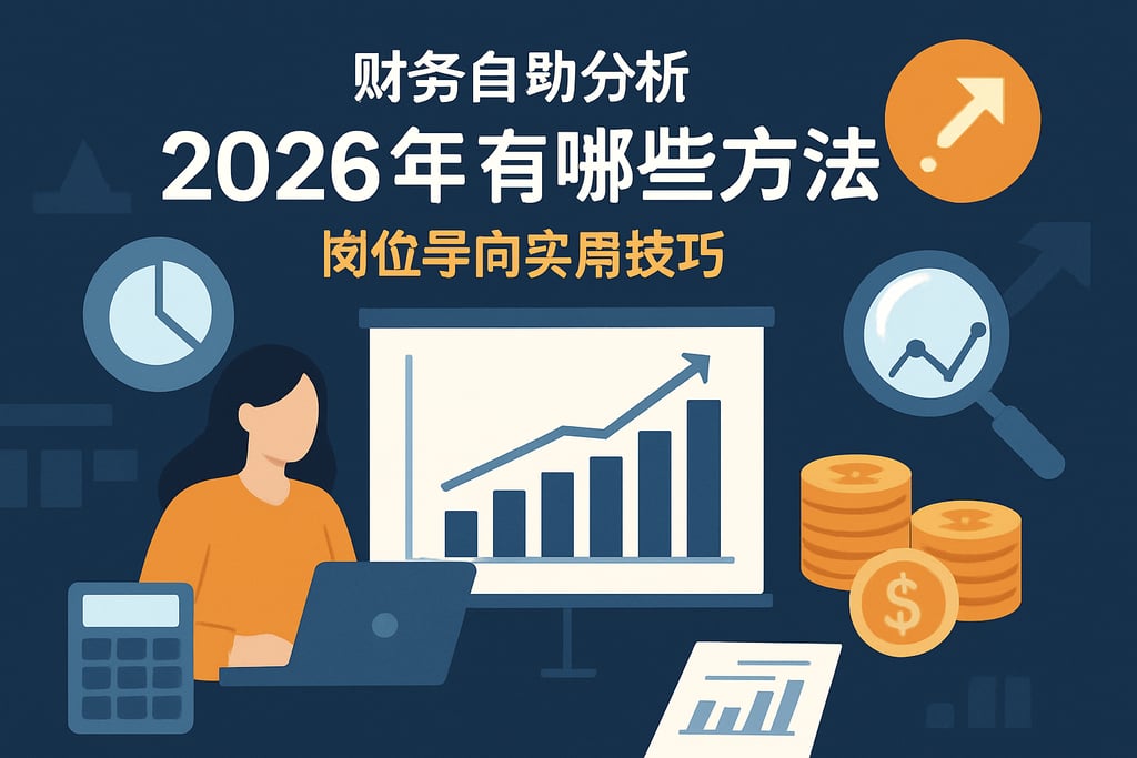 财务自助分析2026年有哪些方法？岗位导向实用技巧