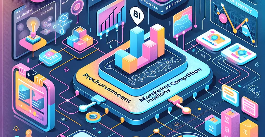 企业如何利用BI工具分析采购市场竞争指标？