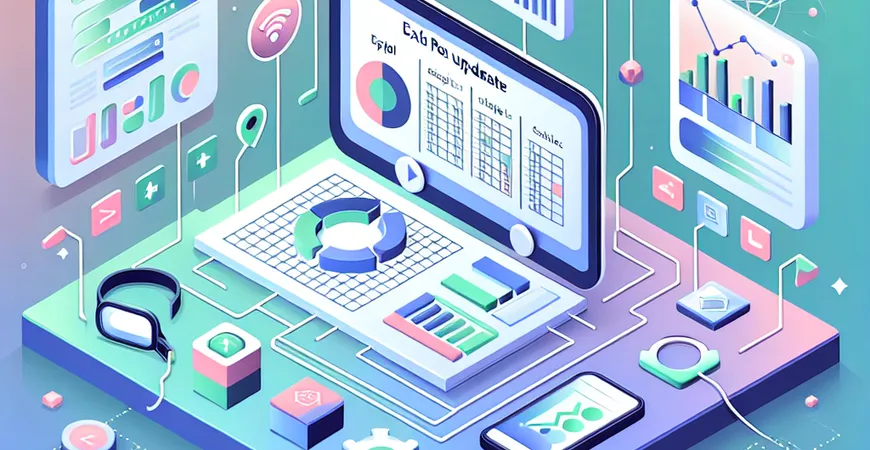 excel数据报表怎么更改？