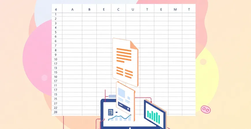 excel如何插入报表模板？