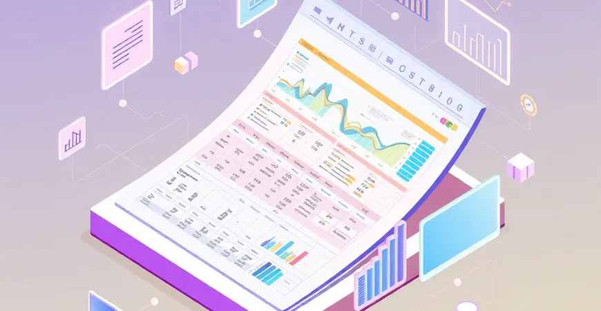 excel工作汇报表怎么做好看？