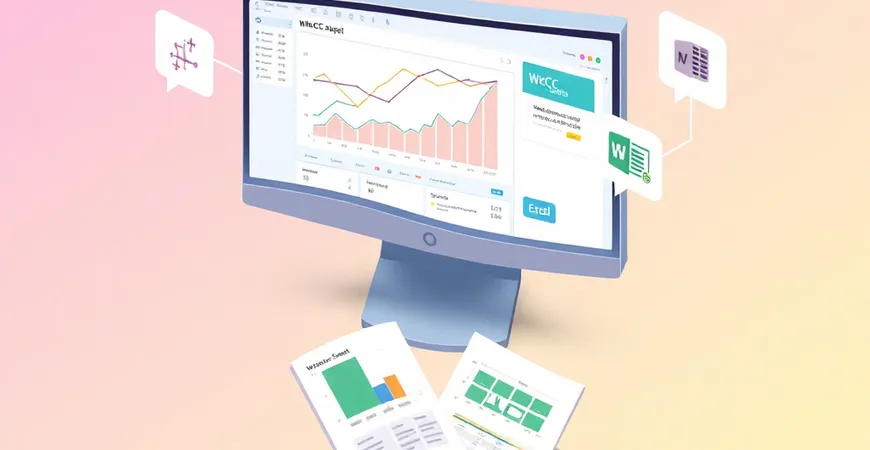 wincc如何生成报表到excel？