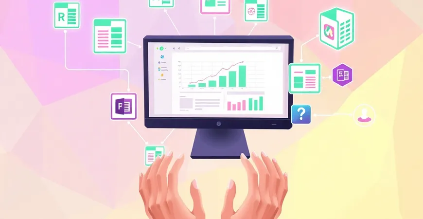 如何用excel制作公司报表？