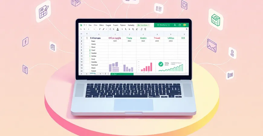 怎么做财务费用报表excel？