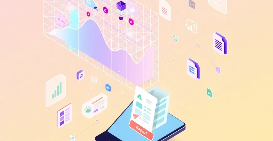报表如何输出成excel格式？