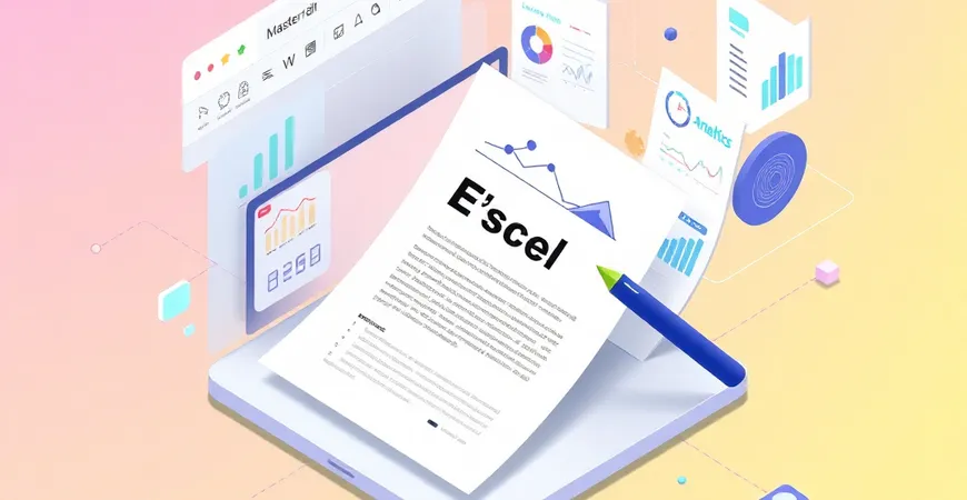 报表文字较多excel如何设计？