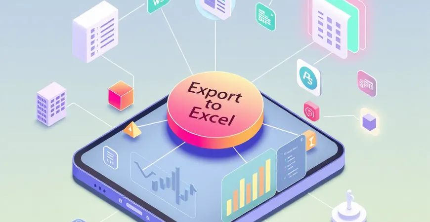 智慧财税报表如何导出excel？