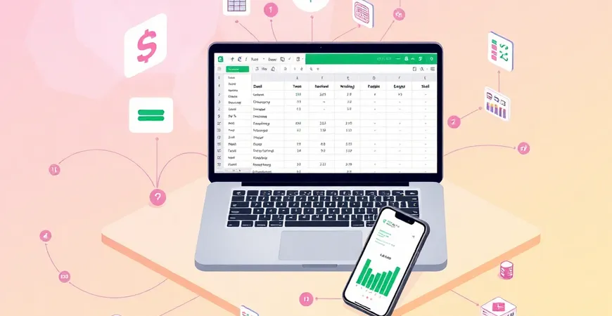餐饮业报表怎么做excel？
