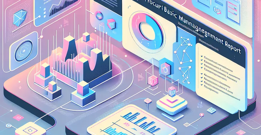 采购基础管理报表怎么做？