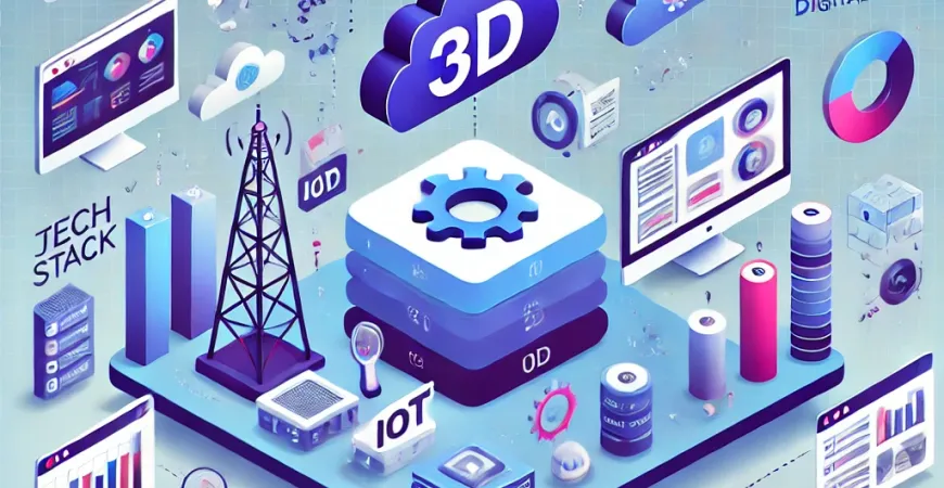 数字孪生3d可视化用什么技术栈？