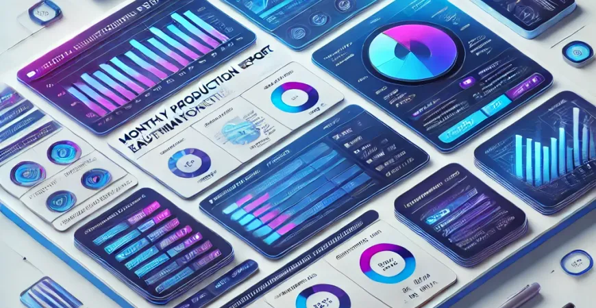 生产月报表入账怎么做？最新自动化模板免费领取！