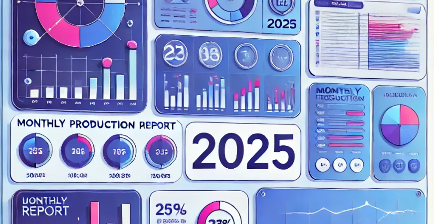 生产月报表格数据怎么弄？2025年实用指南！