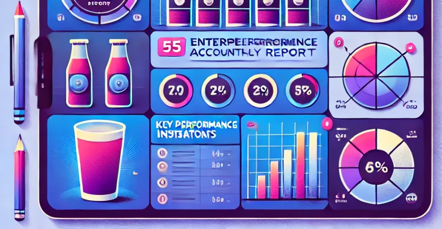 饮料企业会计月报怎么做？5个关键指标必须包含！