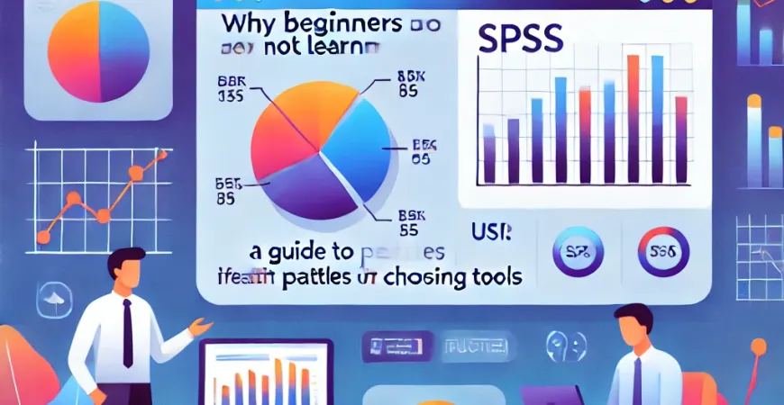 为什么新人不建议学SPSS？工具选择避坑指南！