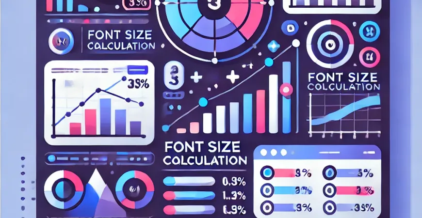可视化大屏字体大小的3个计算公式，你会用吗？