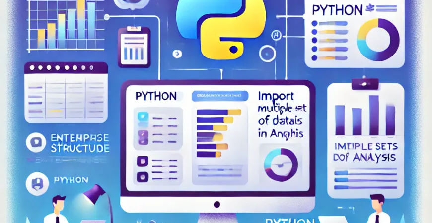 python如何导入多组数据分析？