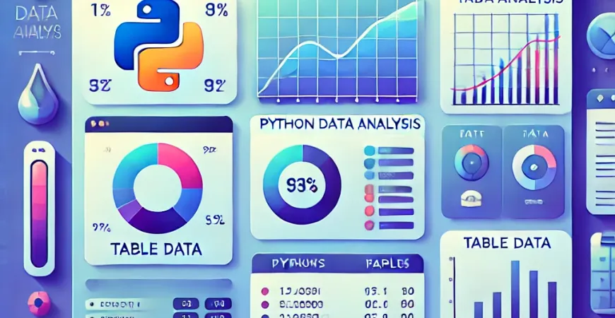 python怎么写表数据分析？