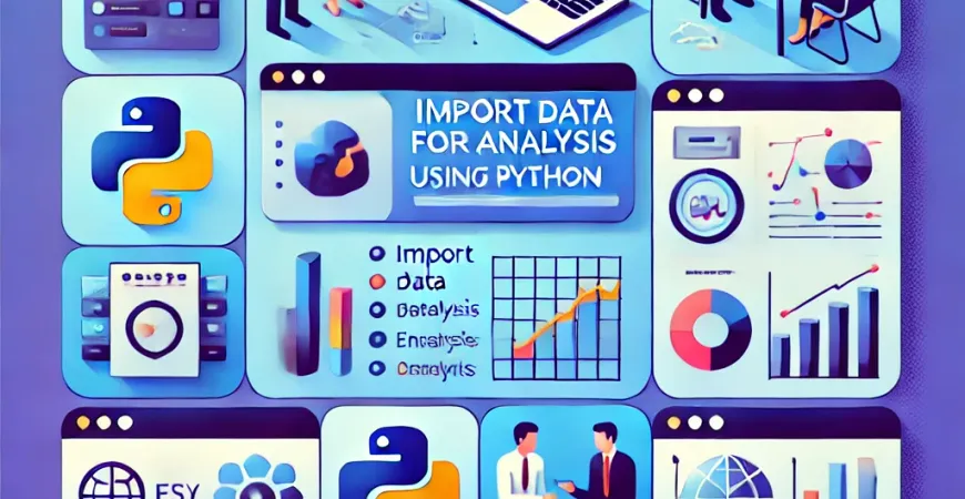 利用python如何导入数据分析？