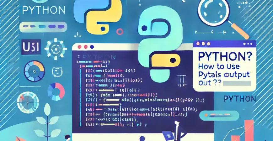 怎么用python输出数据分析？