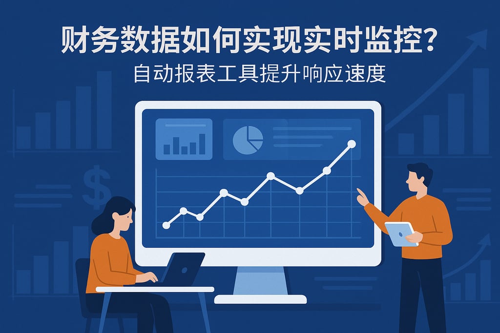 财务数据如何实现实时监控？自动报表工具提升响应速度 | 帆软数字化转型知识库
