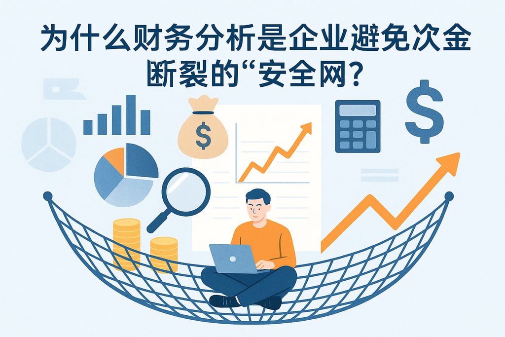 为什么财务分析是企业避免资金断裂的“安全网”？