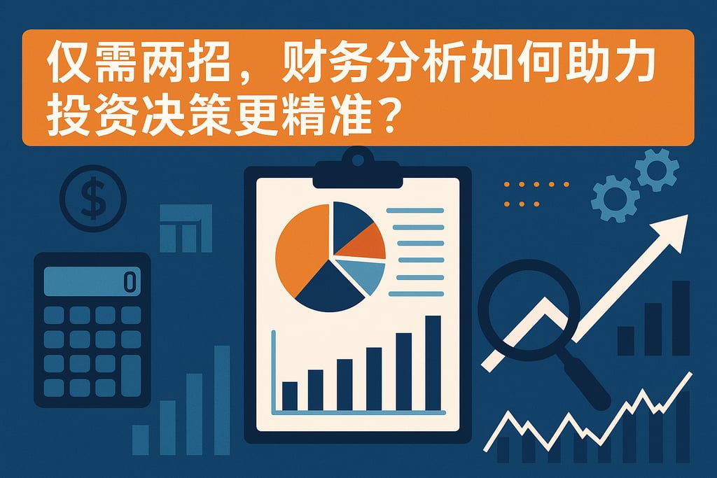 仅需两招，财务分析如何助力投资决策更精准？
