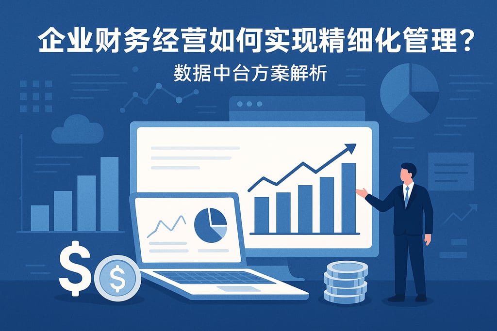企业财务经营如何实现精细化管理？数据中台方案解析