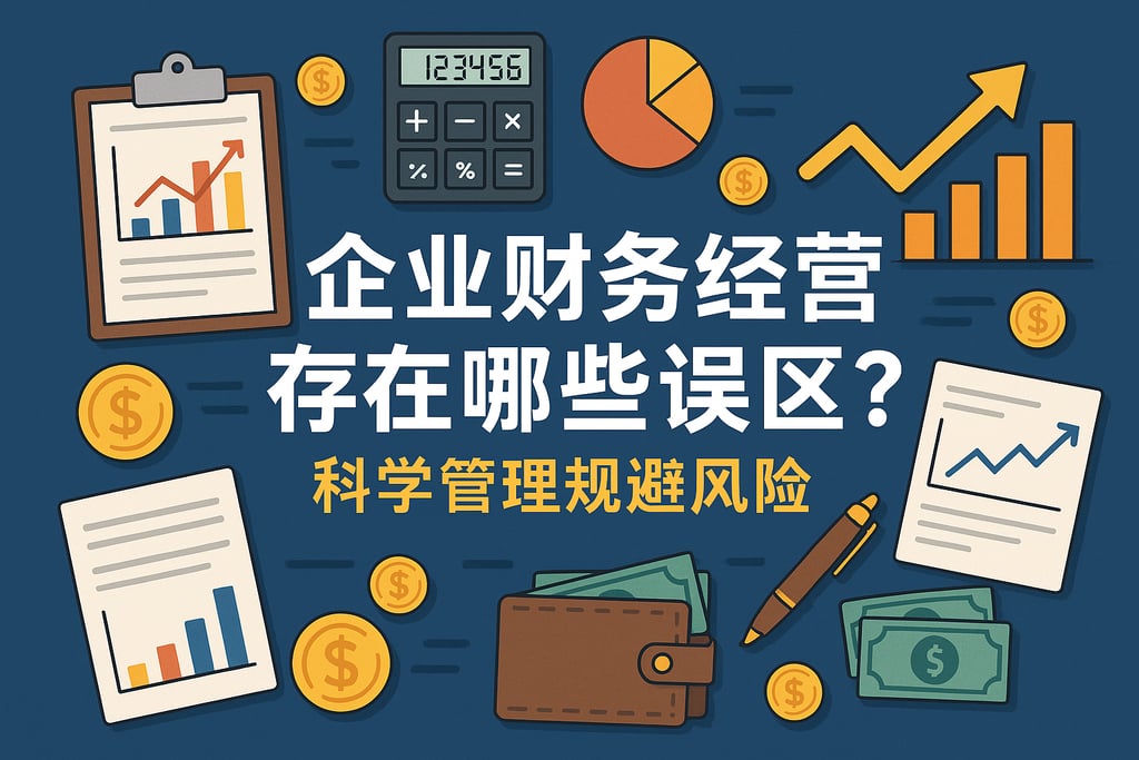 企业财务经营存在哪些误区？科学管理规避风险