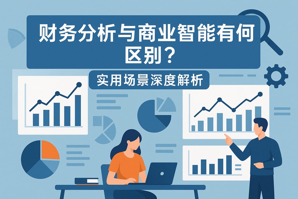 财务分析与商业智能有何区别？实用场景深度解析