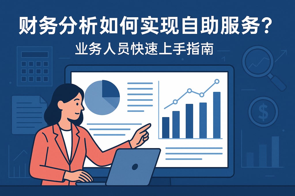 财务分析如何实现自助服务？业务人员快速上手指南