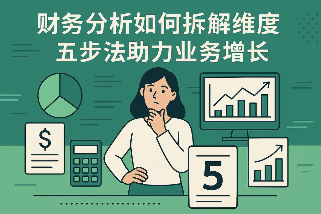 财务分析如何拆解维度？五步法助力业务增长