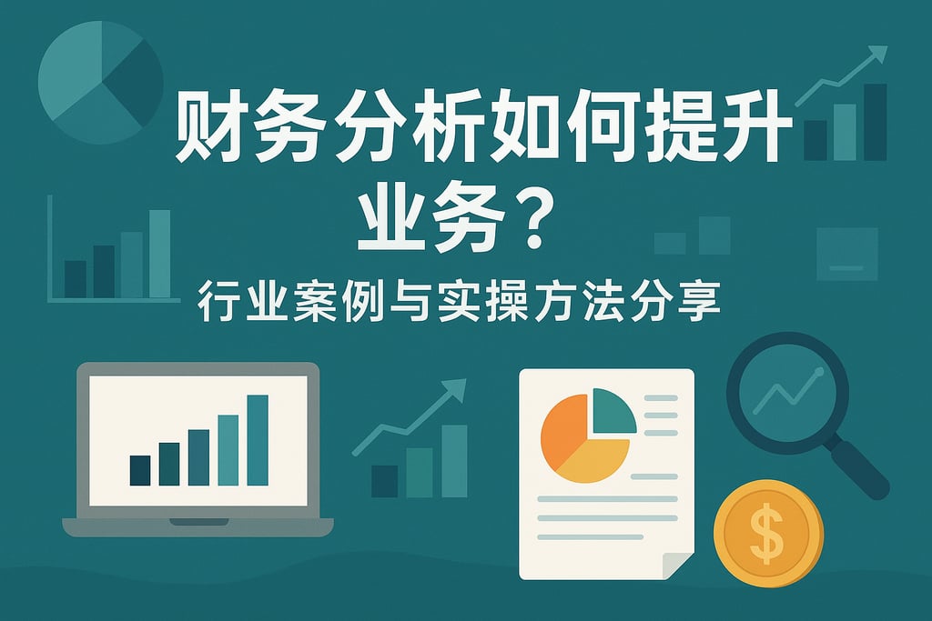 财务分析如何提升业务？行业案例与实操方法分享