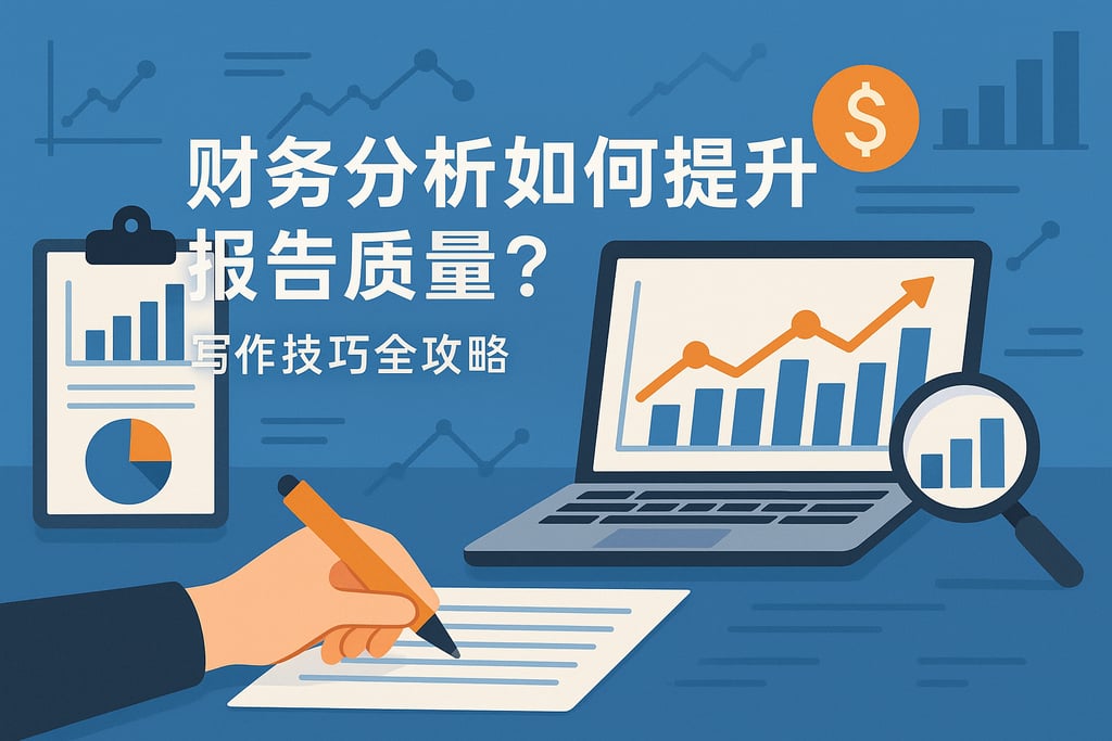 财务分析如何提升报告质量？写作技巧全攻略