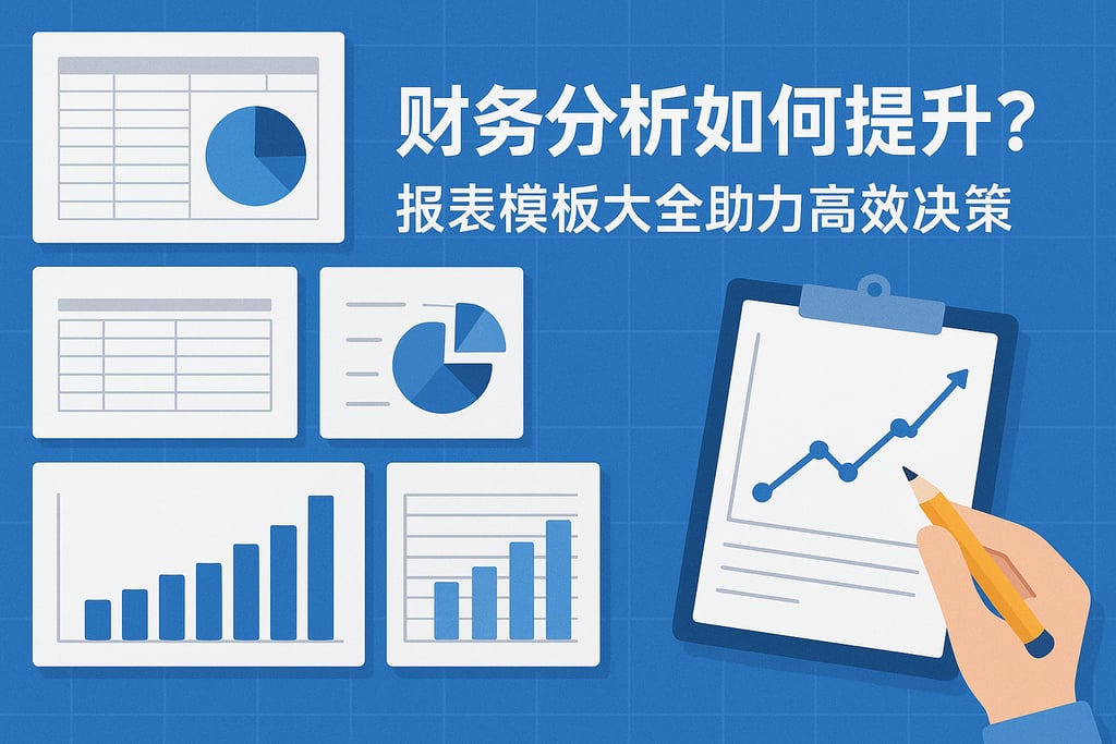 财务分析如何提升？报表模板大全助力高效决策