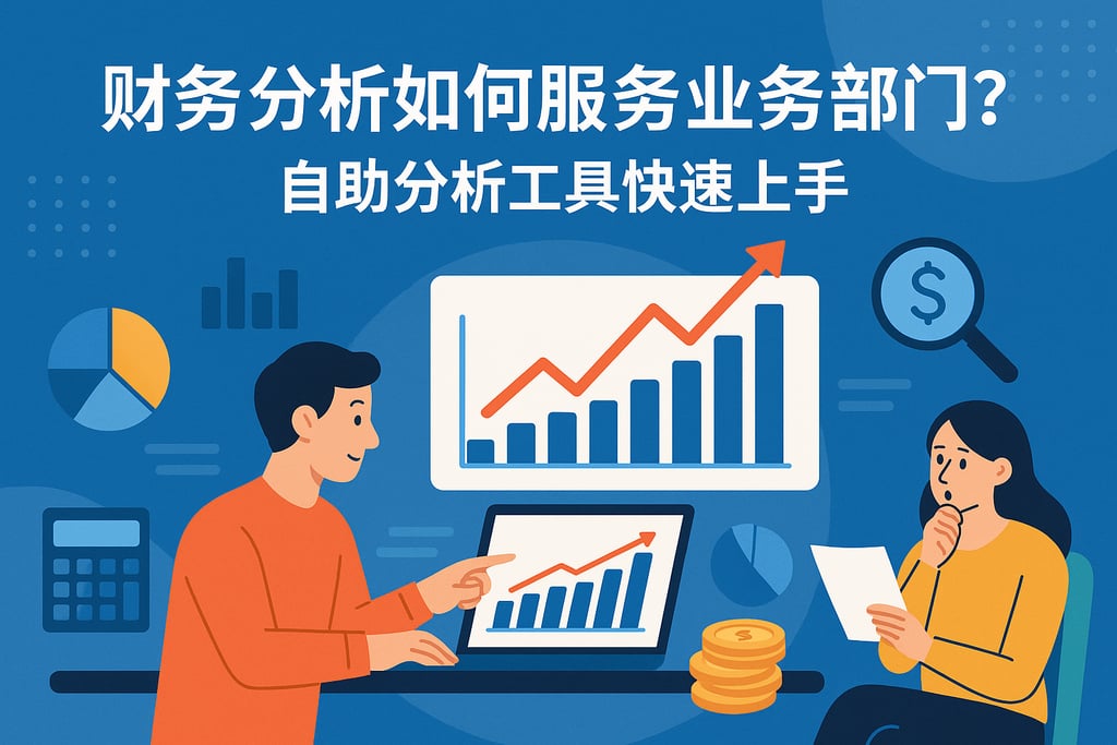 财务分析如何服务业务部门？自助分析工具快速上手
