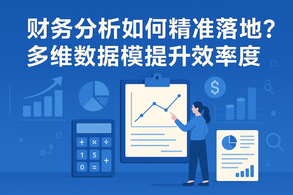 财务分析如何精准落地？多维数据模型提升效率