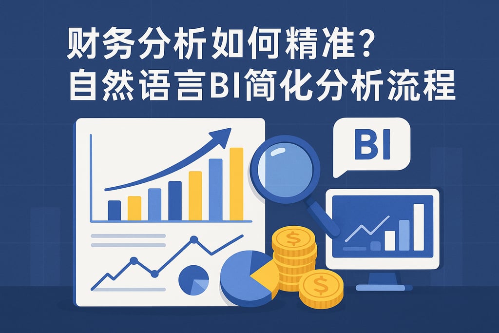 财务分析如何精准？自然语言BI简化分析流程