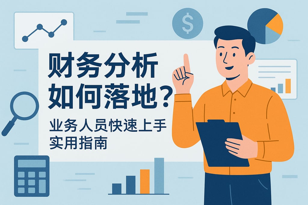 财务分析如何落地？业务人员快速上手实用指南