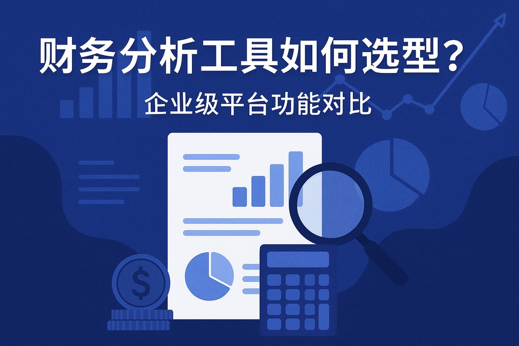 财务分析工具如何选型？企业级平台功能对比