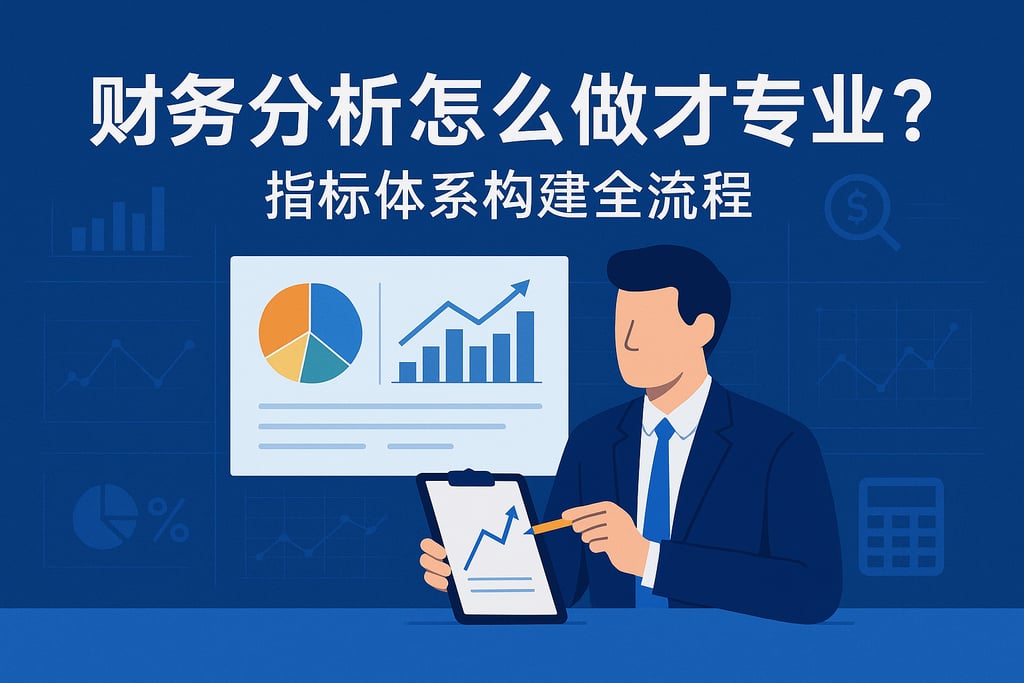 财务分析怎么做才专业？指标体系构建全流程