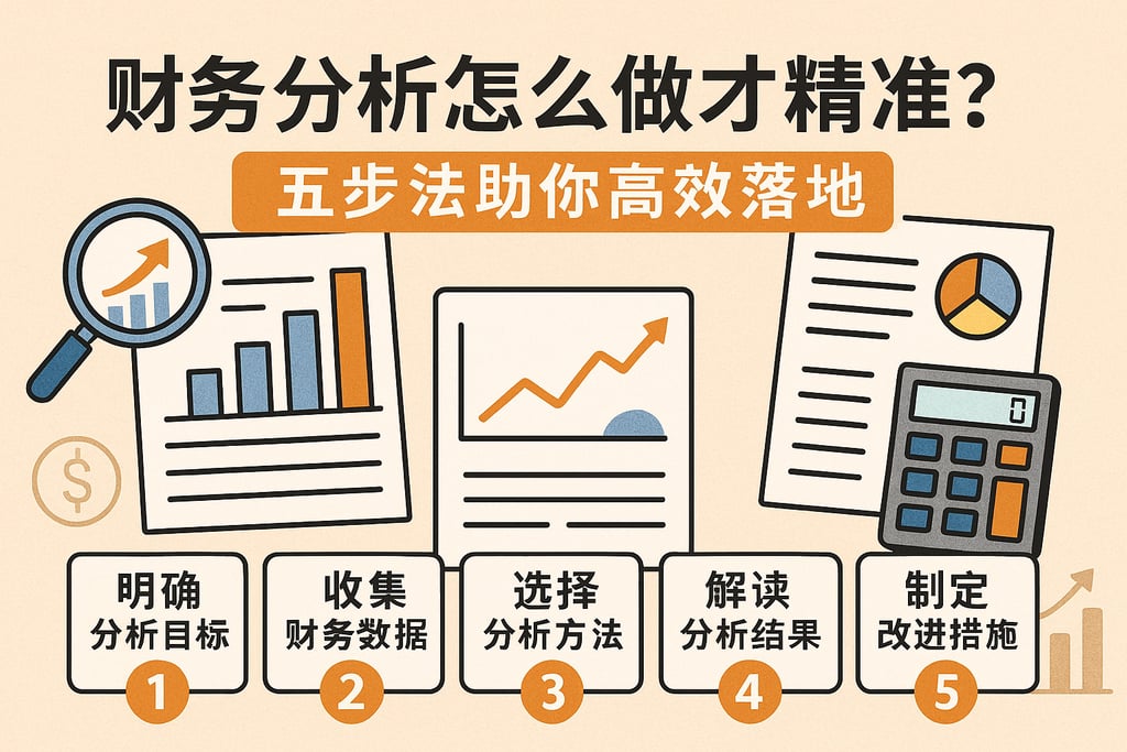 财务分析怎么做才精准？五步法助你高效落地