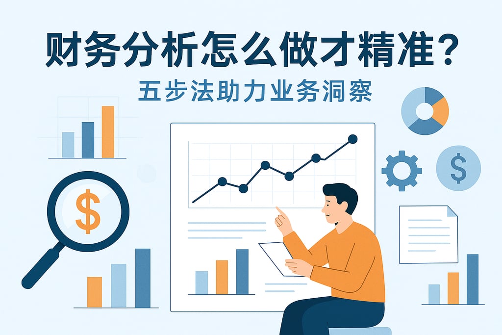 财务分析怎么做才精准？五步法助力业务洞察