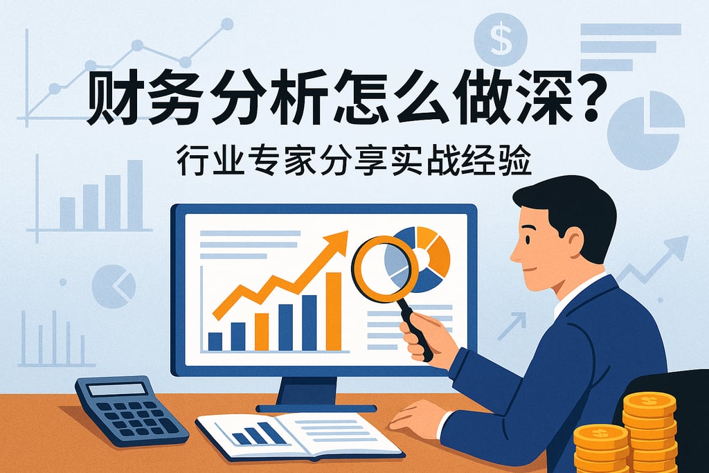 财务分析怎么做深？行业专家分享实战经验