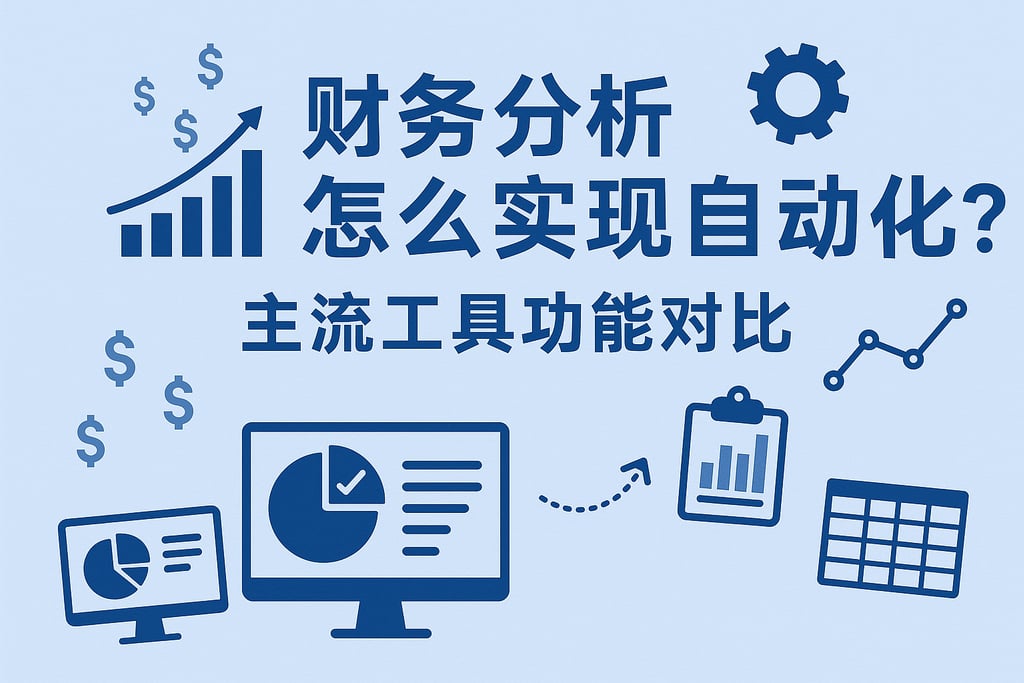 财务分析怎么实现自动化？主流工具功能对比