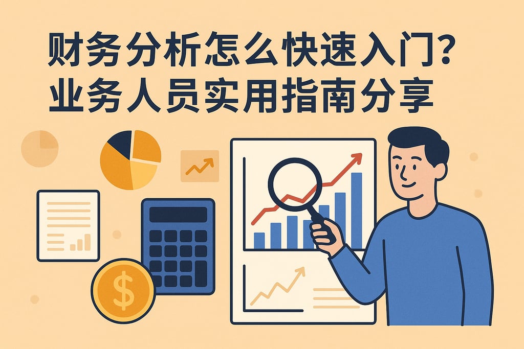 财务分析怎么快速入门？业务人员实用指南分享