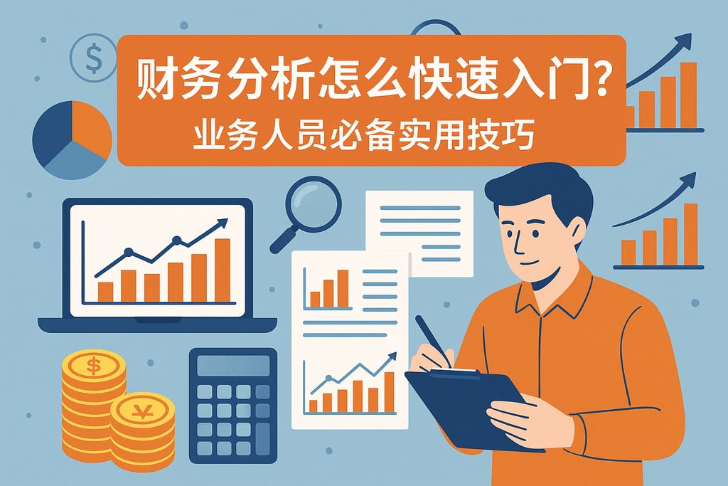 财务分析怎么快速入门？业务人员必备实用技巧