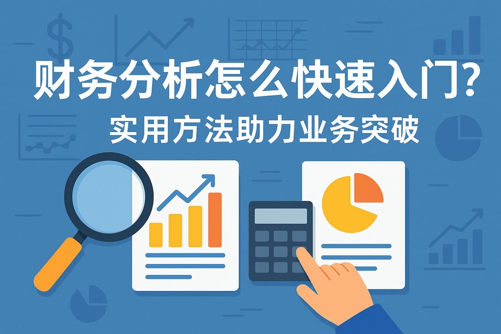 财务分析怎么快速入门？实用方法助力业务突破
