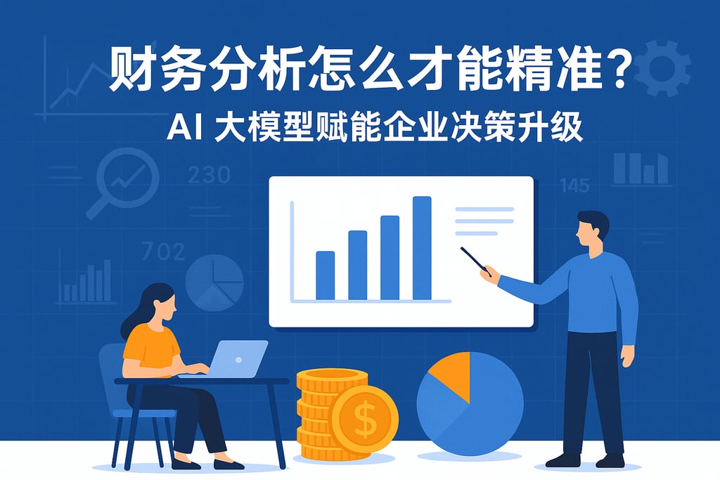 财务分析怎么才能精准？AI大模型赋能企业决策升级