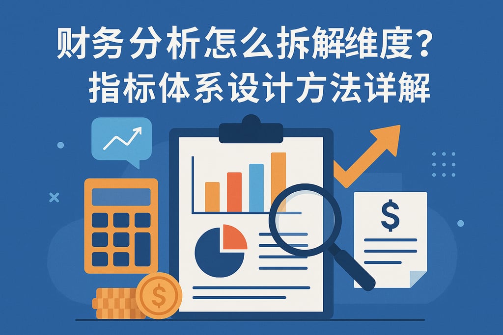 财务分析怎么拆解维度？指标体系设计方法详解